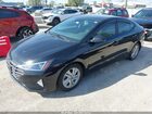 2019 Hyundai Elantra Sel Черный vin: KMHD84LF3KU839228