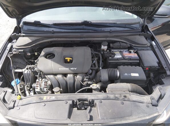 KMHD84LF5JU457586 2018 HYUNDAI ELANTRA Черный Вид сзади