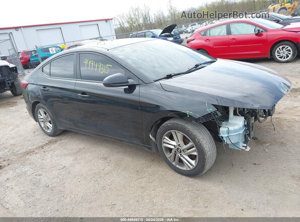 KMHD84LF5KU885885 2019 HYUNDAI ELANTRA Black Przód prawy