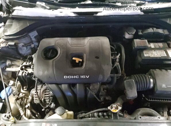 KMHD84LF8JU481722 2018 HYUNDAI ELANTRA Серый Вид задней части салона