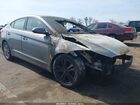 2018 Hyundai Elantra Sel Gray vin: KMHD84LF8JU557388