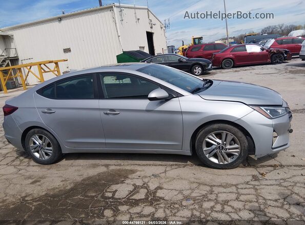 KMHD84LF8LU028770 2020 HYUNDAI ELANTRA Silver Սալոնի 360 աստիճան տեսք