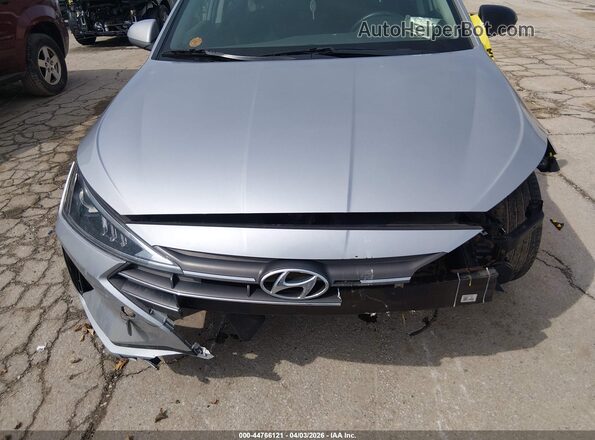 KMHD84LF8LU028770 2020 HYUNDAI ELANTRA Silver Սալոնի հետևի տեսք