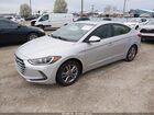 2018 Hyundai Elantra Value Edition Серебряный vin: KMHD84LF9JU505381