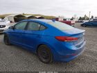 2018 Hyundai Elantra Value Edition Синий vin: KMHD84LFXJU472925