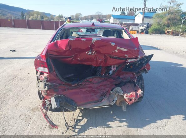 KMHD84LFXLU948707 2020 HYUNDAI ELANTRA Red Front view
