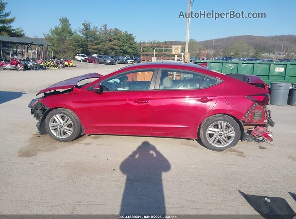 KMHD84LFXLU948707 2020 HYUNDAI ELANTRA Red 