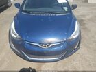 2016 Hyundai Elantra Se Синий vin: KMHDH4AE5GU544875