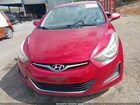 2016 Hyundai Elantra Se Красный vin: KMHDH4AE8GU600615