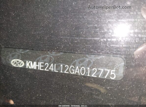 KMHE24L12GA012775 2016 HYUNDAI SONATA HYBRID Белый Вид подкапотного пространства