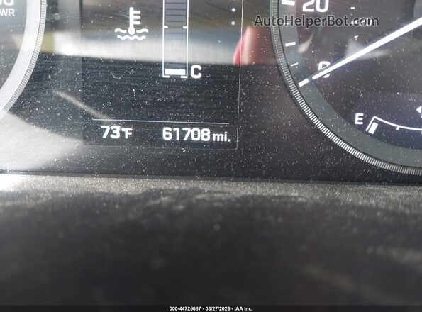 KMHE24L18GA036675 2016 HYUNDAI SONATA HYBRID Красный 