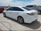 2017 Hyundai Sonata Hybrid Limited Белый vin: KMHE34L34HA074372
