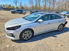 2019 Hyundai Sonata Hybrid Limited Gray vin: KMHE34L38KA093255
