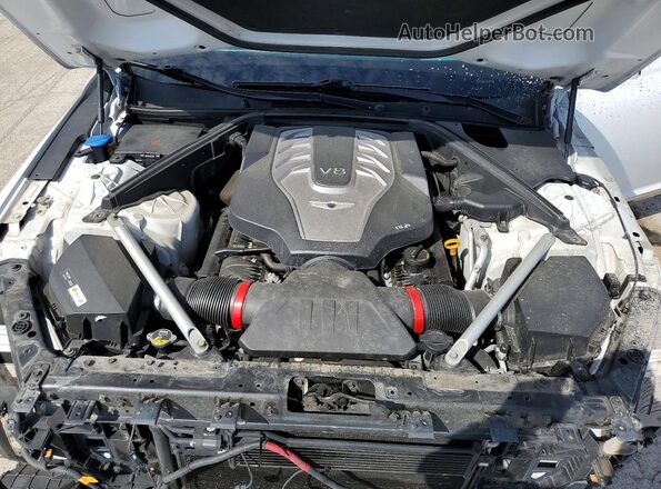 KMHG54JH0HU024892 2017 GENESIS G90 Белый Вид задней части салона