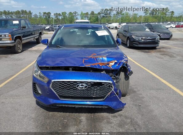 KMHH35LE2KU093979 2019 HYUNDAI ELANTRA GT Blue Widok zestawu wskaźników