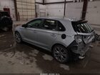 2020 Hyundai Elantra Gt N Line Серебряный vin: KMHH55LC7LU132866