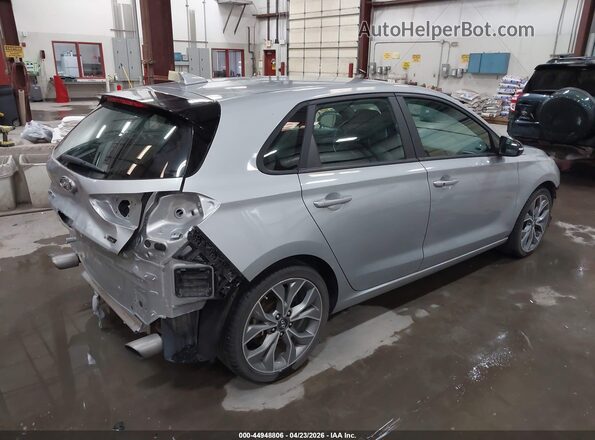 KMHH55LC7LU132866 2020 HYUNDAI ELANTRA GT Серебряный Задняя правая четверть