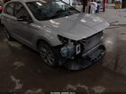 2020 Hyundai Elantra Gt N Line Серебряный vin: KMHH55LC7LU132866