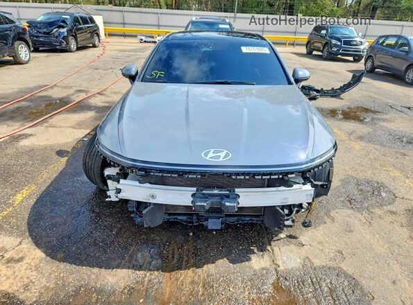 KMHL14JAXRA354572 2024 HYUNDAI SONATA Gray Widok z przodu