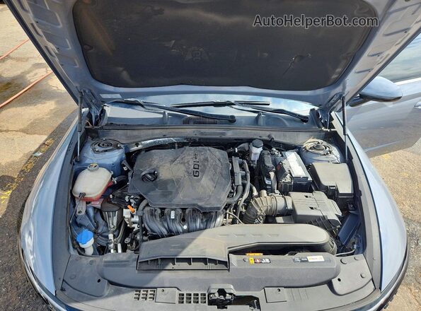 KMHL14JAXRA354572 2024 HYUNDAI SONATA Gray Widok wnętrza z tyłu