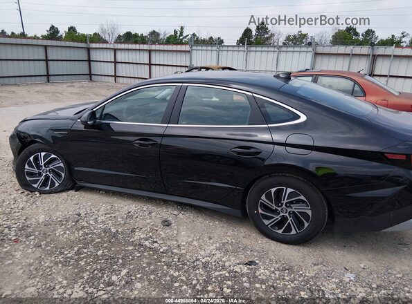 KMHL24JJ0TA159407 2026 HYUNDAI SONATA HYBRID Черный Панорамный вид салона 360°