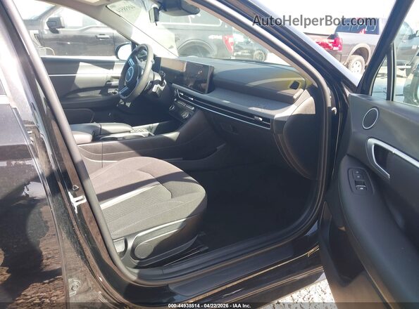 KMHL64JAXRA369252 2024 HYUNDAI SONATA Черный Вид салона спереди