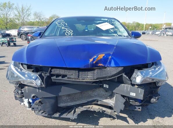 KMHLL4AG4MU180505 2021 HYUNDAI ELANTRA Blue Widok z przodu
