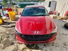 2021 Hyundai Elantra Sel Красный vin: KMHLM4AG1MU210380