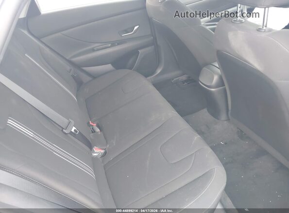 KMHLM4AG9NU321003 2022 HYUNDAI ELANTRA Gray Vista de la etiqueta del VIN
