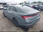 2022 Hyundai Elantra Sel Gray vin: KMHLM4AG9NU321003