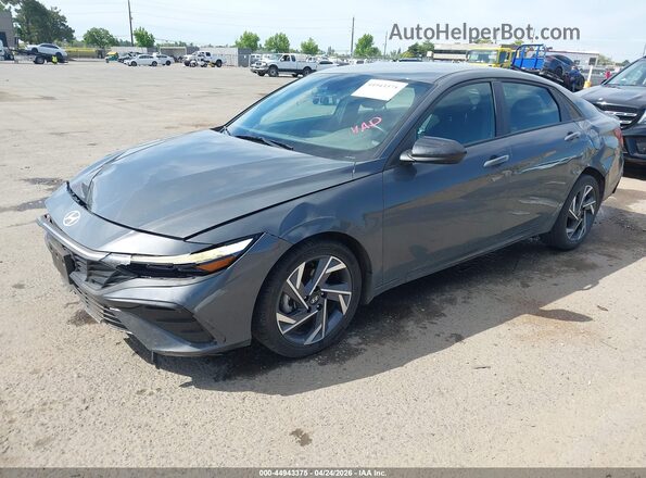 KMHLM4DG2SU924754 2025 HYUNDAI ELANTRA Серый Передняя левая четверть