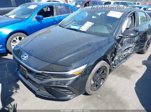 KMHLM4DG2TU167159 2026 HYUNDAI ELANTRA Черный Передняя левая четверть
