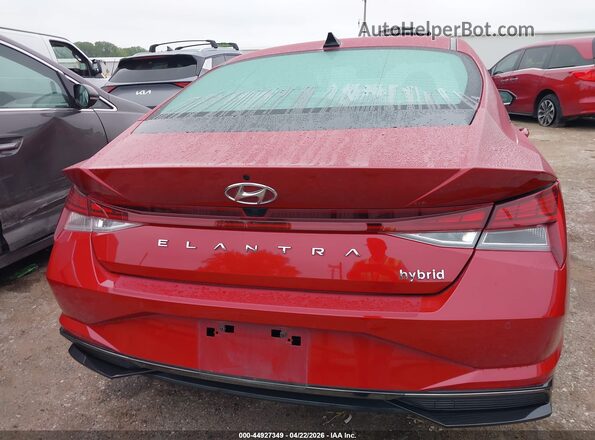 KMHLN4AJ7PU047070 2023 HYUNDAI ELANTRA HYBRID Красный 