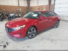 2023 Hyundai Elantra Sel Красный vin: KMHLS4AG1PU489033