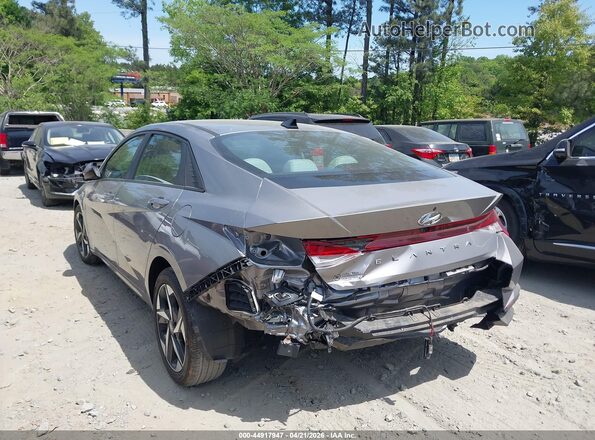 KMHLS4AG3PU566968 2023 HYUNDAI ELANTRA Серый Задняя левая четверть