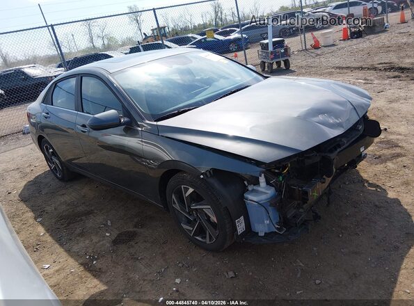 KMHLS4DG0RU836172 2024 HYUNDAI ELANTRA Серый Панорамный вид салона 360°
