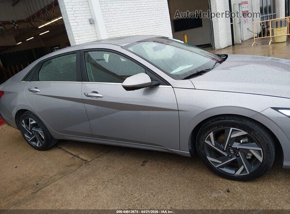KMHLS4DG0SU018656 2025 HYUNDAI ELANTRA Gray Вид задньої частини салону