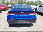 2024 Hyundai Elantra Sel Синий vin: KMHLS4DG1RU698187