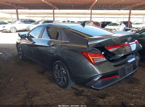 KMHLS4DG6RU657988 2024 HYUNDAI ELANTRA Серый Задняя левая четверть