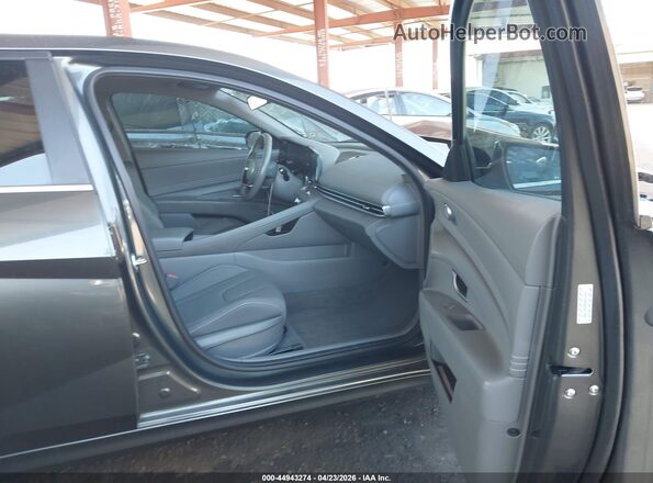 KMHLS4DG6RU657988 2024 HYUNDAI ELANTRA Серый Вид салона спереди