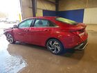 2025 Hyundai Elantra Sel Red vin: KMHLS4DG7SU017357