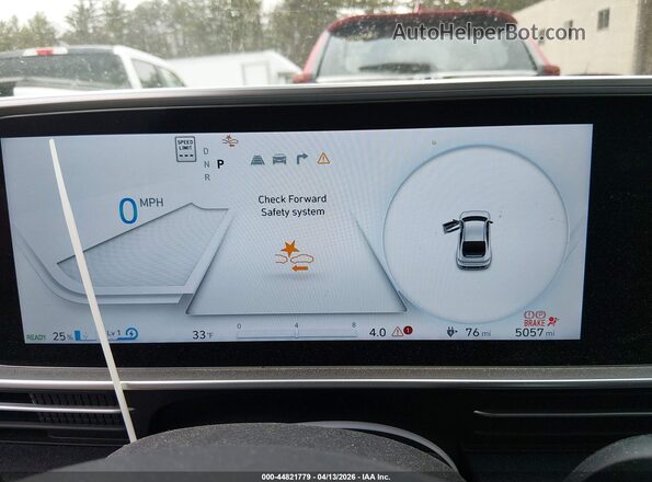 KMHM24AC4SA093545 2025 HYUNDAI IONIQ 6 Red 