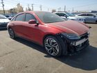 2025 Hyundai Ioniq 6 Sel Красный vin: KMHM34AA6SA088603