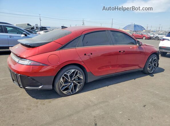 KMHM34AA6SA088603 2025 HYUNDAI IONIQ Красный Задняя правая четверть