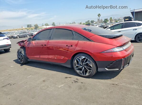KMHM34AA6SA088603 2025 HYUNDAI IONIQ Красный Задняя левая четверть