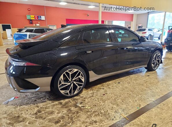 KMHM54AC5SA093447 2025 HYUNDAI IONIQ Черный Задняя правая четверть