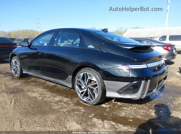 KMHM54AC7SA093241 2025 HYUNDAI IONIQ 6 Black Tył lewy