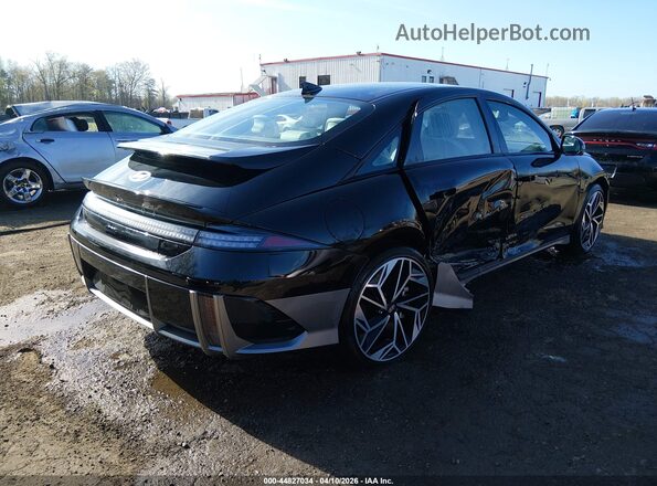 KMHM54AC7SA093241 2025 HYUNDAI IONIQ 6 Black Tył prawy