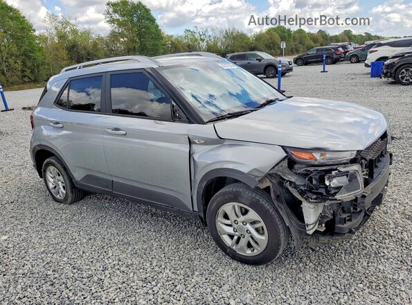 KMHRC8A38LU024285 2020 HYUNDAI VENUE Серебряный Передняя правая четверть