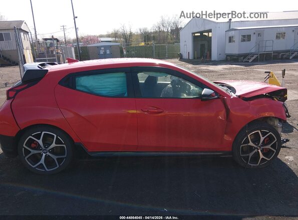 KMHT36AH2KU001606 2019 HYUNDAI VELOSTER Красный Вид щитка приборов